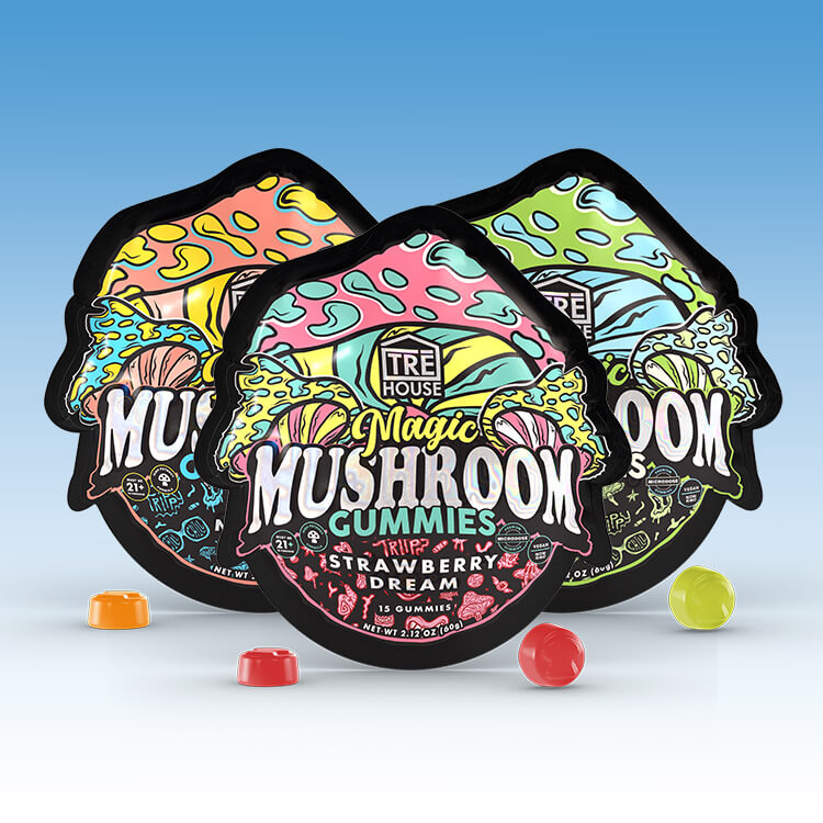 Tre House Magic Mushroom Gummies - 8 Flavors