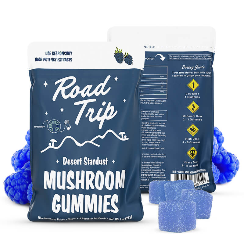  Blue Raspberry Road Trip Magic Mushroom Gummies deliver bold flavor, clarity, and a balanced, feel-good nootropic experience.