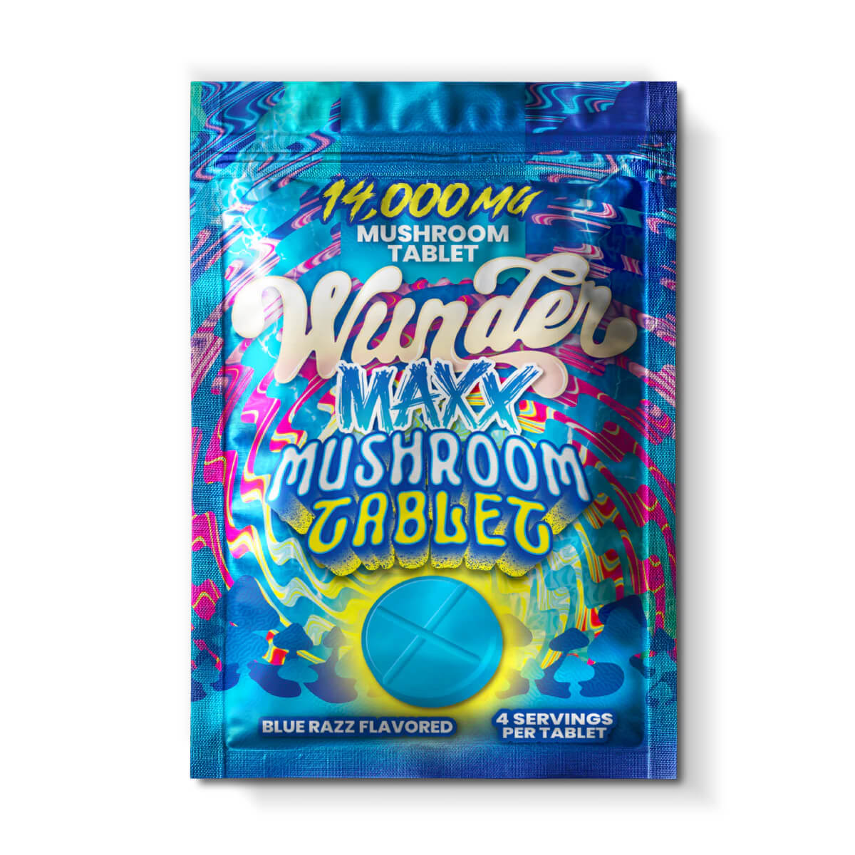 Wunder Maxx Mushroom Tablet — 14,000mg Ultra Potent | 4 Flavors