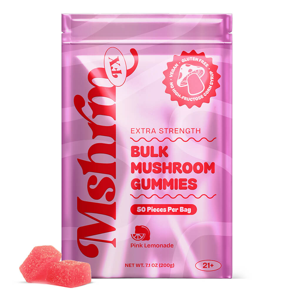 MushroomFX Bulk Mushroom Gummies — 50 Count