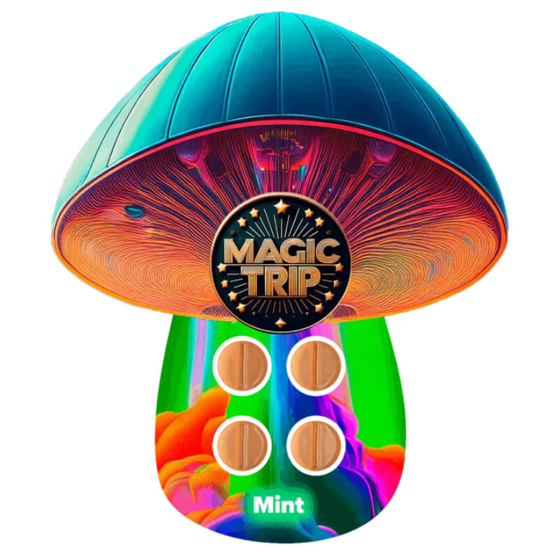 Magic Trip Mushroom Tabs - Mint
