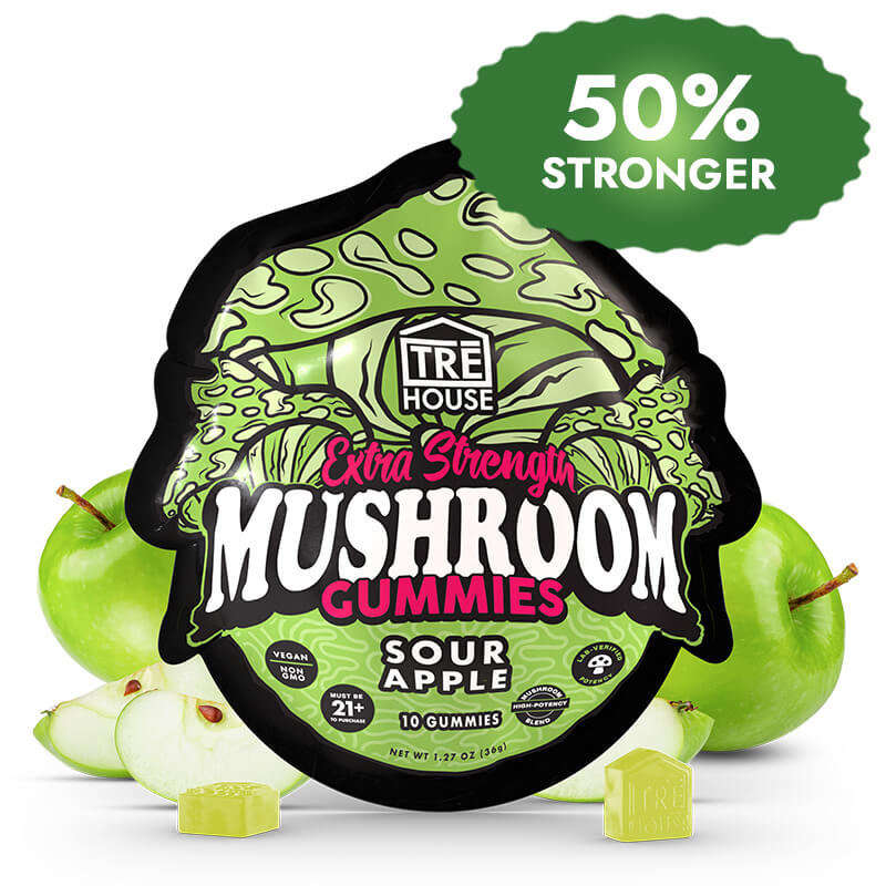 TRE House Gummies - Sour Apple - Extra Strength