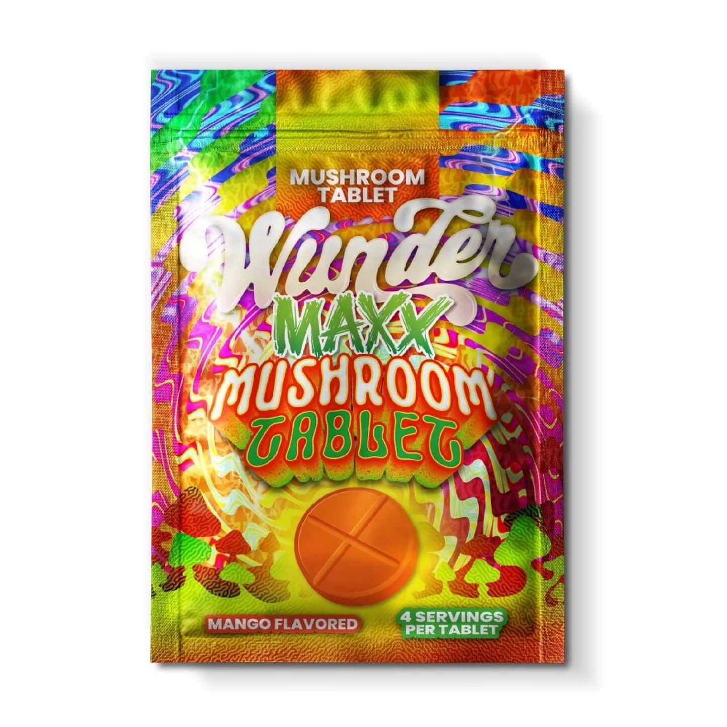 Wunder Maxx Mushroom Tablet — 14,000mg Ultra Potent | 4 Flavors