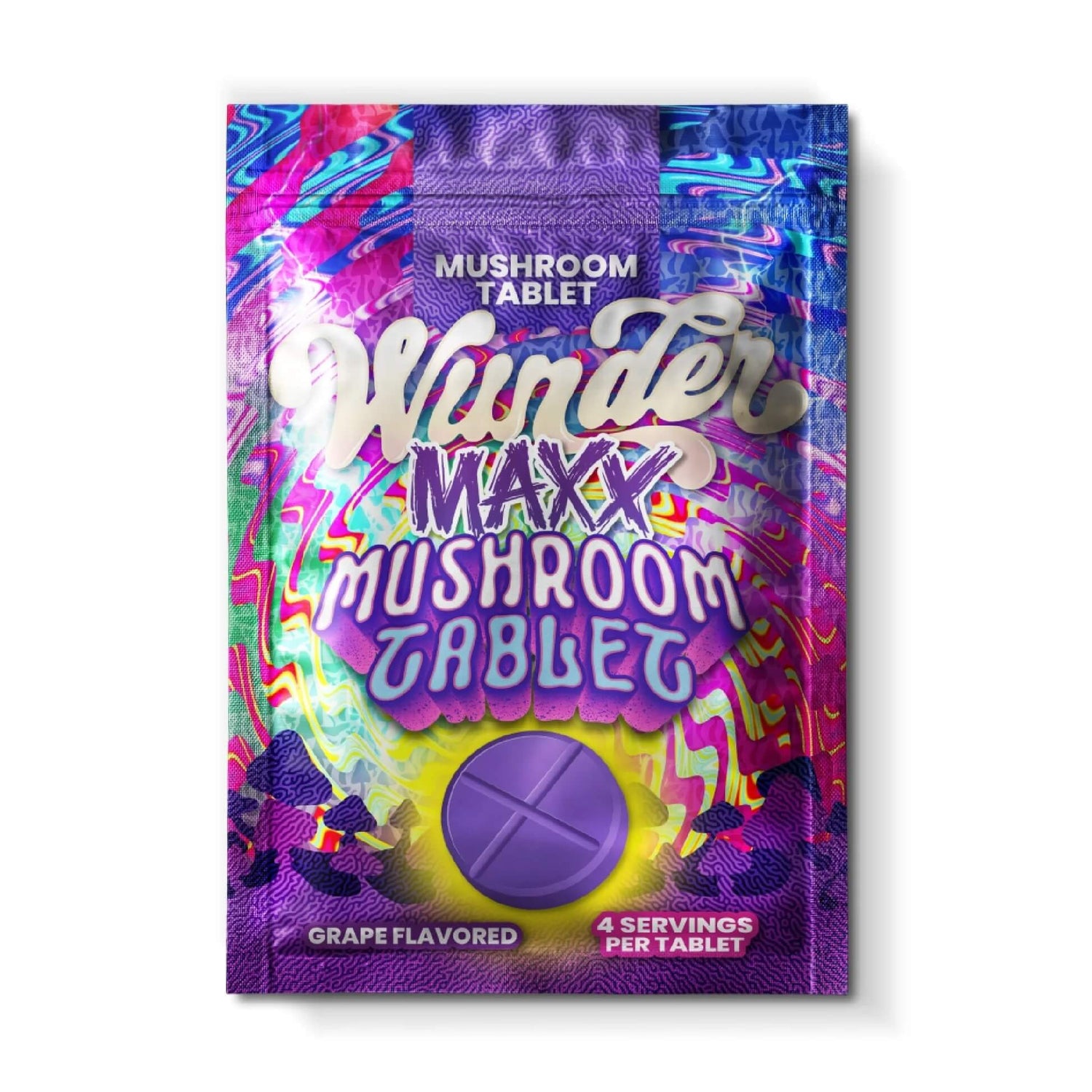 Wunder Maxx Mushroom Tablet — 14,000mg Ultra Potent | 4 Flavors